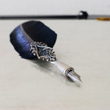 Black Feather Pen