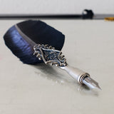 Black Feather Pen