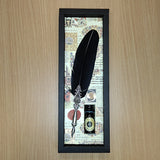 Black Feather Pen