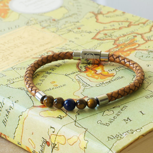 Light Brown Braided Bracelet