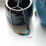 Silver Chain Cedar Tree Necklace