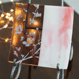Cherry Blossom 8-inch Glass Platter