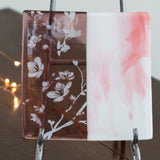 Cherry Blossom 8-inch Glass Platter