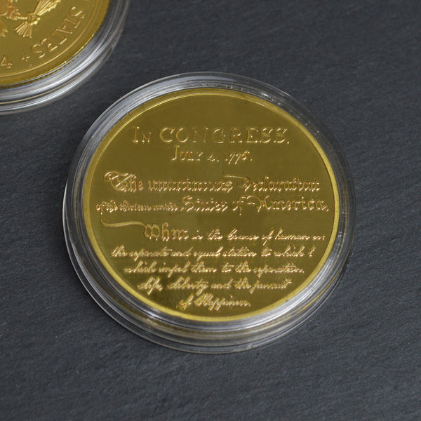 ★UNITED STATES CONSTITUTION COINS★保証書付き★ The U.S. Constitution 24K Gold-Plated Proof Coin Collection