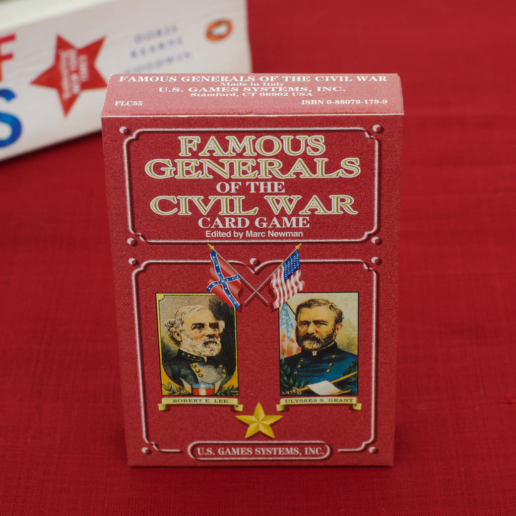 Famous Generals of the Civil War Playing Cards