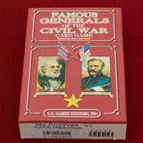 Famous Generals of the Civil War Playing Cards