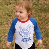 National Treasure Blue Long Sleeved Toddler T-Shirt