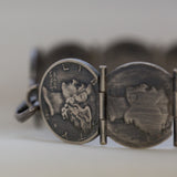 Hinged Mercury Dime Bracelet