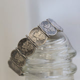 Hinged Mercury Dime Bracelet