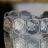 Hinged Mercury Dime Bracelet