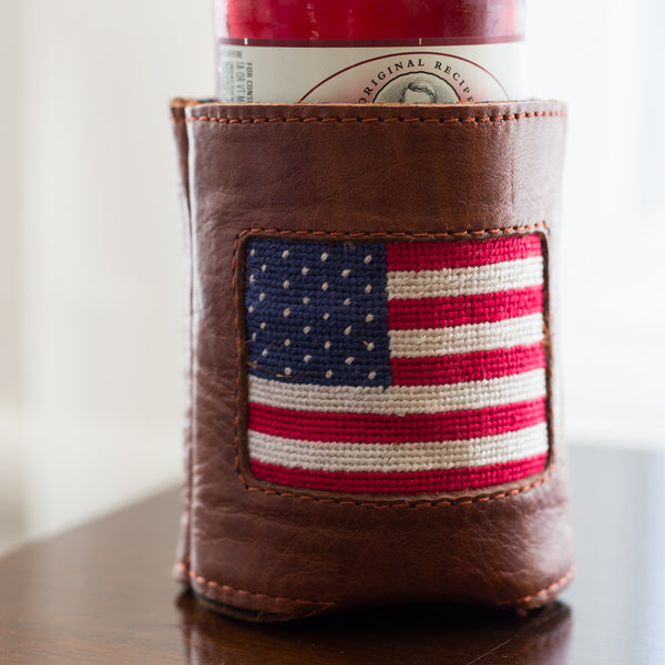 American Flag Coozie