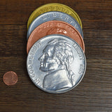 Giant Coins: Set of Four