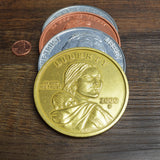 Giant Coins: Set of Four