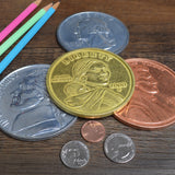 Giant Coins: Set of Four