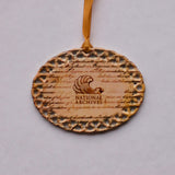 We the People Ceramic Ornament