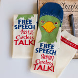 Free Speech Doesn't Mean Careless Talk Knee Socks