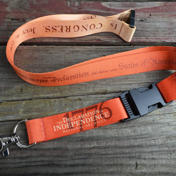 Declaration of Independence Lanyard