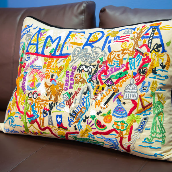 America Rectangular Down Pillow