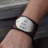 We Can Do It! Leather Cuff