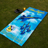 Blue Angels Beach Towel