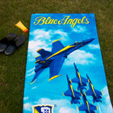 Blue Angels Beach Towel