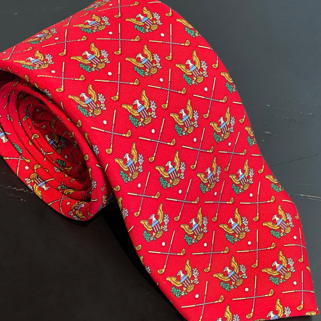 Presidential Golf Necktie