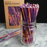 Galaxy Paper Straws