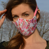 Fresh Blossoms Cotton Face Mask