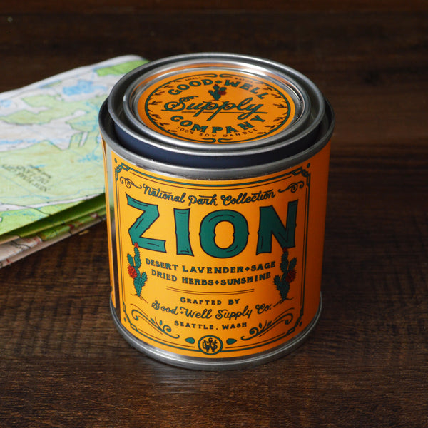 Zion 8 Oz. Candle – National Archives Store