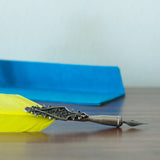 Yellow Feather Pen