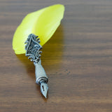 Yellow Feather Pen