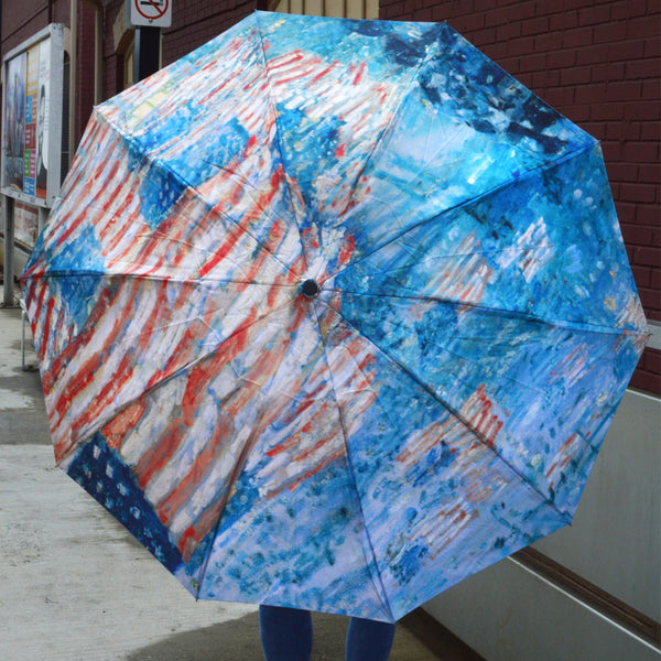 The Avenue in the Rain Umbrella