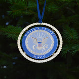 U.S. Navy Brass Ornament