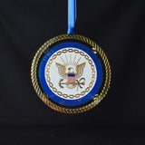 U.S. Navy Brass Ornament