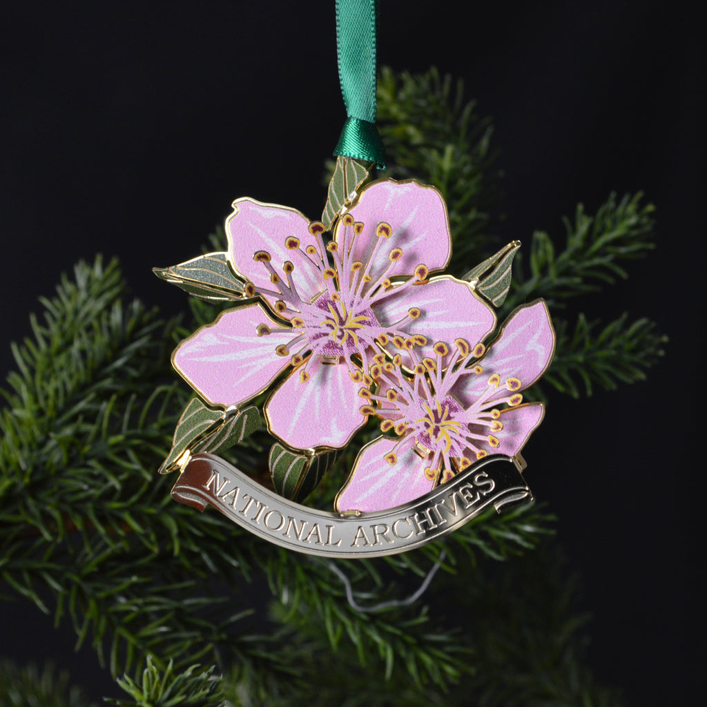 Cherry Blossom National Archives Ornament