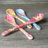Bright Blossom Dessert Spoon Set