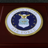 U.S. Air Force Medallion Wooden Box