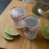 Cherry Blossom Shot Glass: Set of 2