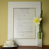 Lovings Ruling Matted Print