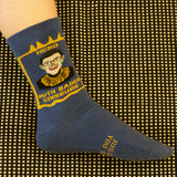 RBG Hero Gold Frame Crew Socks