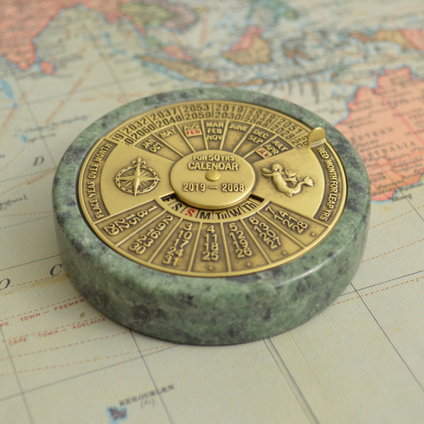 Marble Base Perpetual Calendar – National Archives Store