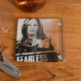 Vice President Harris Fused Glass Coaster