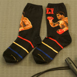 Float Like A Butterfly, Sting Like A Bee Crew Socks