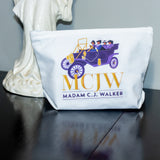 Madam C. J. Walker Zippered Pouch