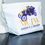 Madam C. J. Walker Zippered Pouch