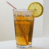 Declaration of Independence Pint Glass