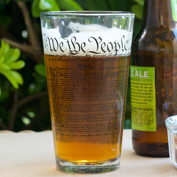 U.S. Constitution Pint Glass