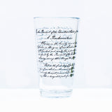 Emancipation Proclamation Pint Glass