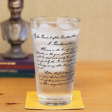 Emancipation Proclamation Pint Glass