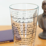 Emancipation Proclamation Pint Glass